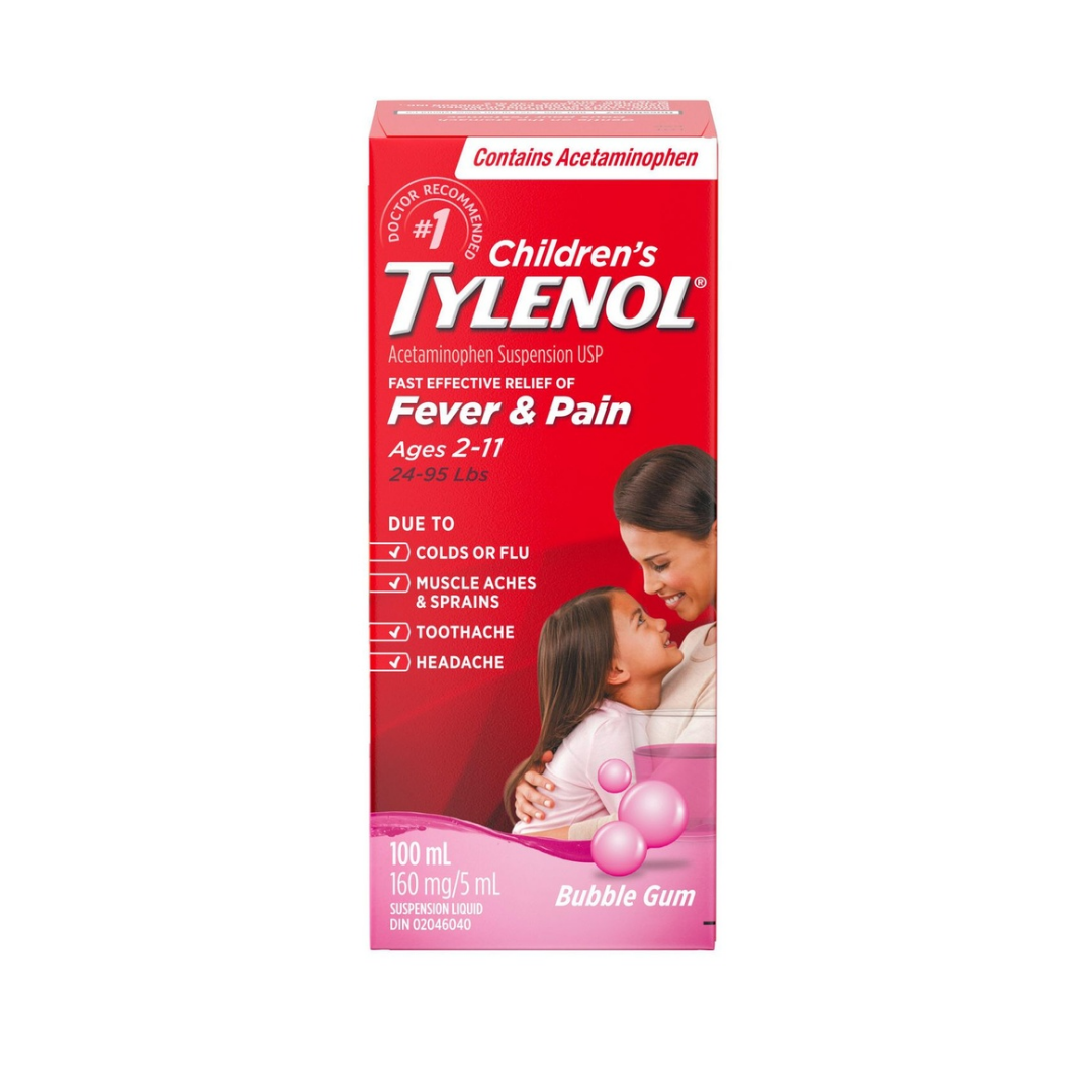 Suspension Tylenol pour enfants - 160mg