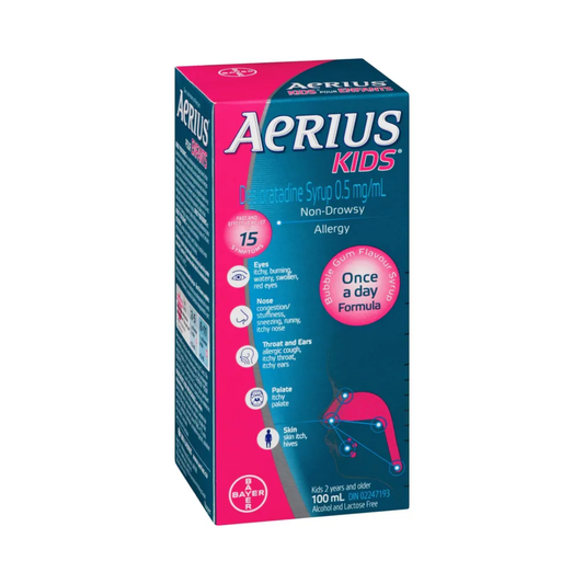 Aerius Enfants sirop contre les allergies
