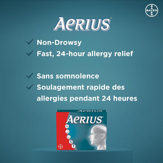 Aerius Médicament contre les allergies - 5 mg