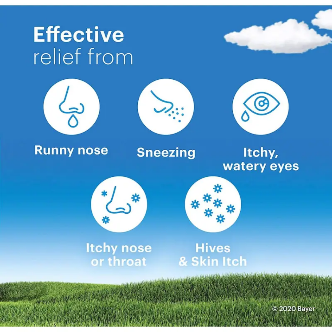 Comprimés Claritin contre les allergies - 10 mg