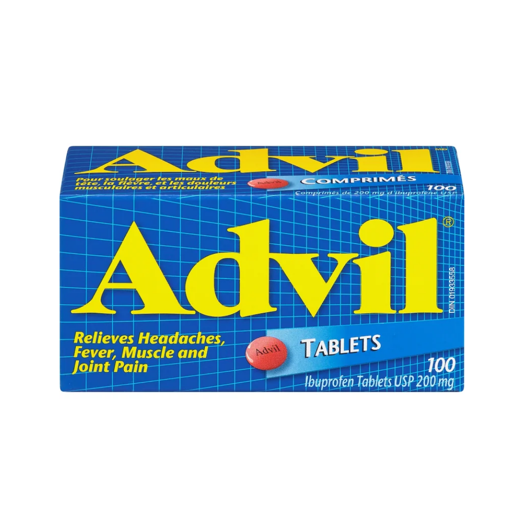 Comprimés Advil - 200 mg