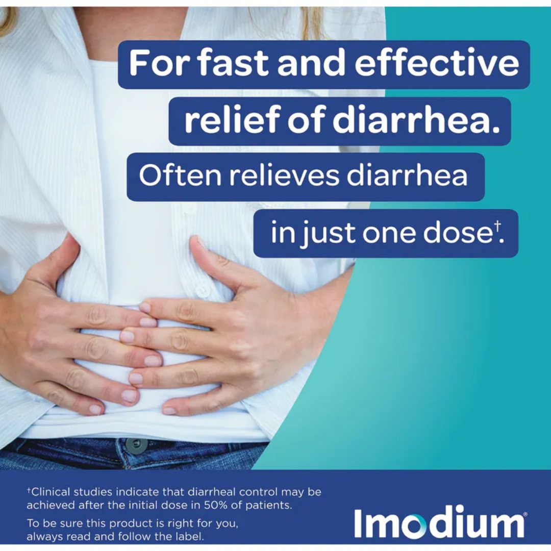 Imodium Soulagement de la diarrhée Liqui-Gels - 2mg