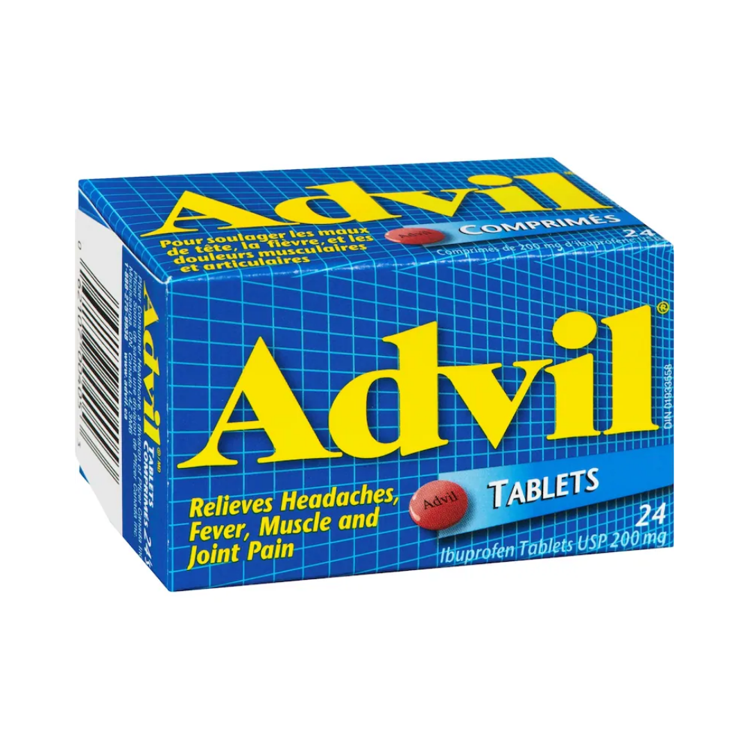 Comprimés Advil - 200 mg