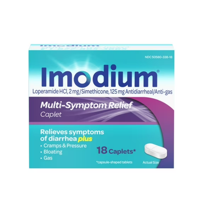 Imodium Multi-Symptom Relief Comprimés - 2mg