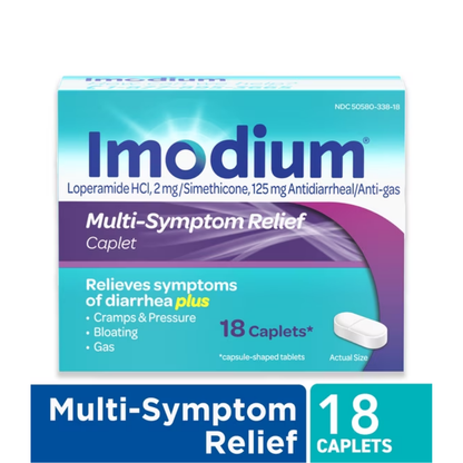 Imodium Multi-Symptom Relief Comprimés - 2mg