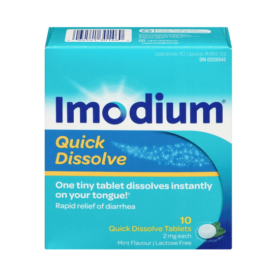 Imodium comprimés orodispersibles - 2 mg