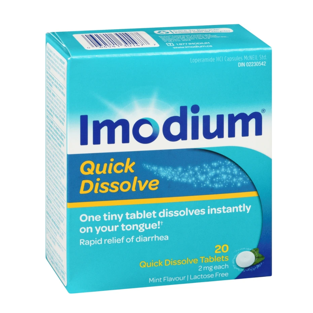 Imodium comprimés orodispersibles - 2 mg