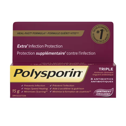 Onguent antibiotique triple Polysporin