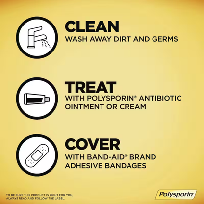Onguent antibiotique triple Polysporin