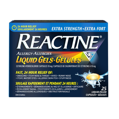 Comprimés Antihistaminiques Extra Forts Reactine - 10mg
