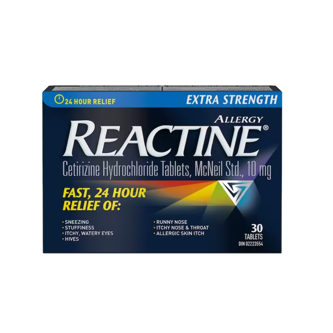 Comprimés Antihistaminiques Extra Forts Reactine - 10mg