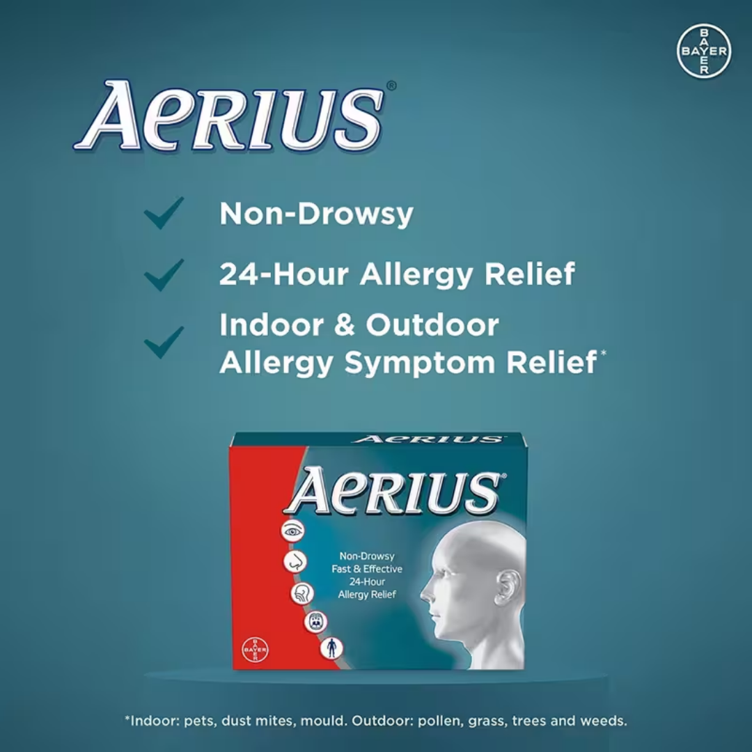 Aerius Comprimés pour les allergies - 5mg