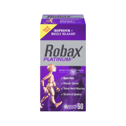 Robax Platine douleurs musculaires et lombaires caplets