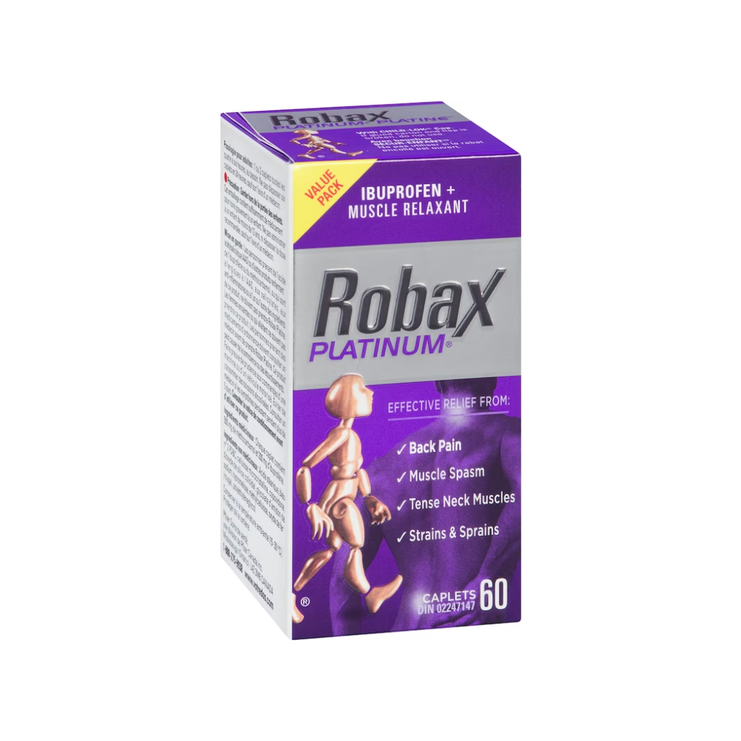 Robax Platine douleurs musculaires et lombaires caplets