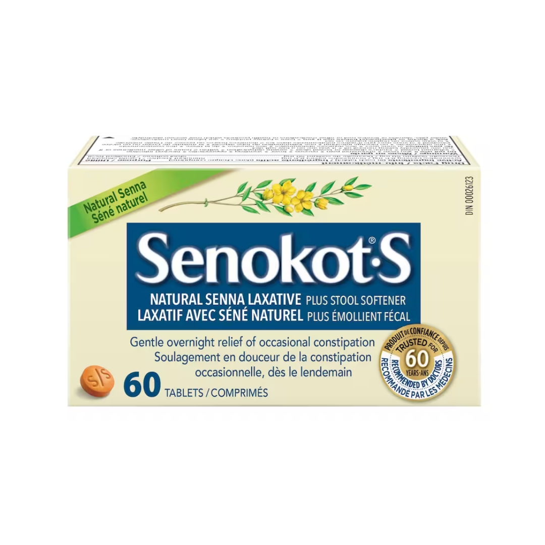 Senokot-S Laxatif Naturel Plus Émollient Fecal