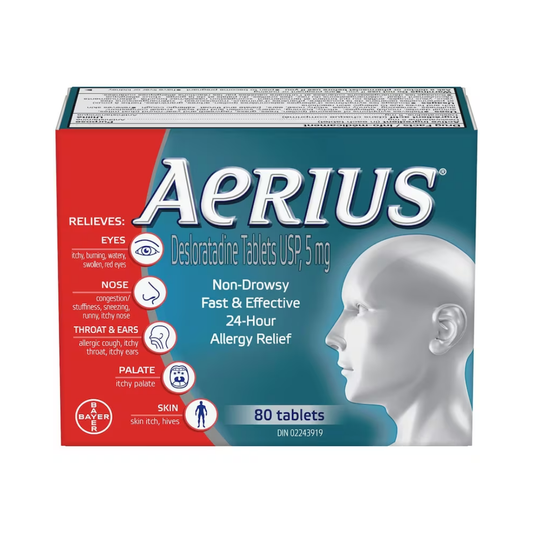 Aerius Comprimés pour les allergies - 5mg