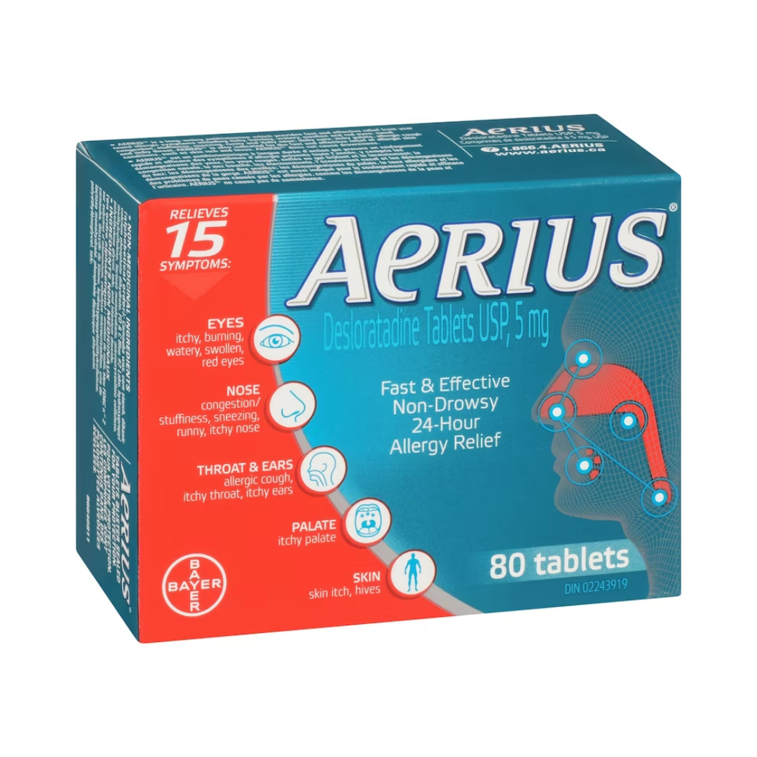 Aerius Comprimés pour les allergies - 5mg