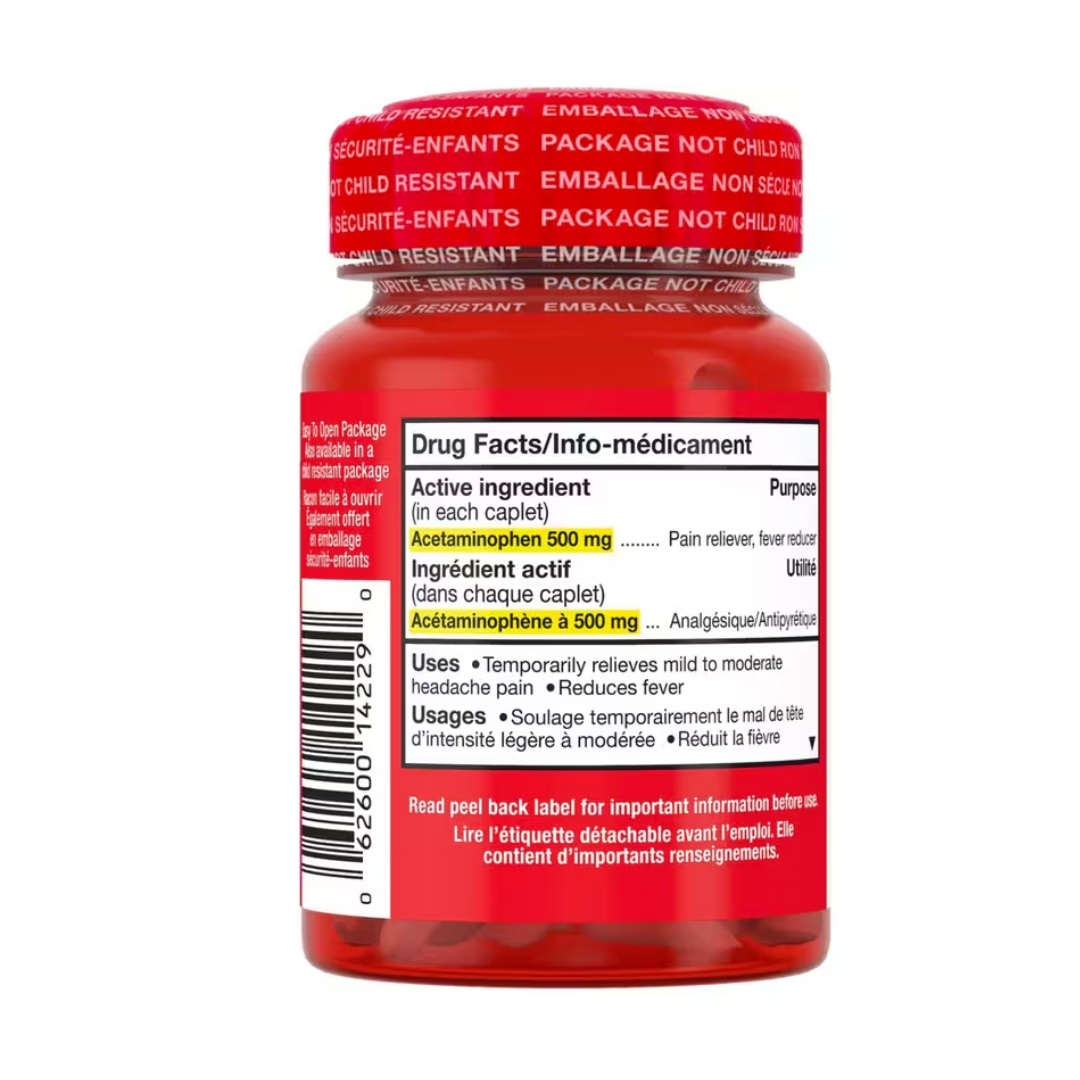 Tylenol Extra Fort Acétaminophène - 500mg