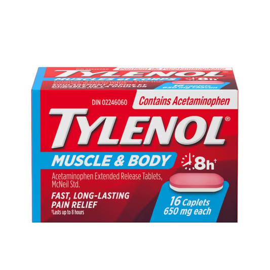 Tylenol Soulagement des douleurs musculaires et corporelles - 650 mg
