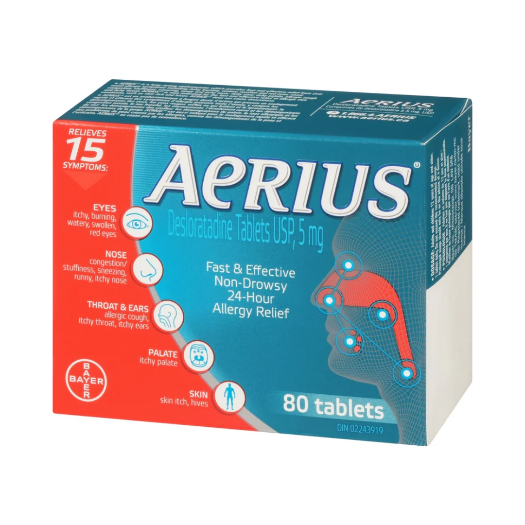 Aerius Comprimés pour les allergies - 5mg