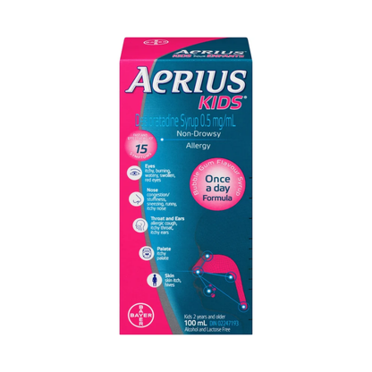 Aerius Enfants sirop contre les allergies