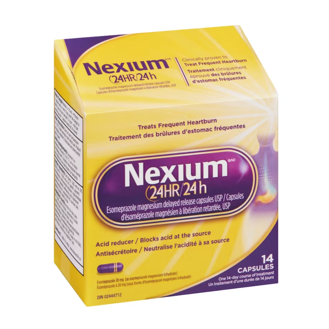 Nexium 24HR capsules anti-brûlures d'estomac - 20mg