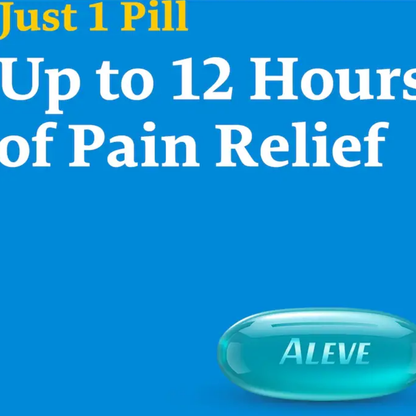 Aleve Naproxène sodique gélules liquides – 220 mg