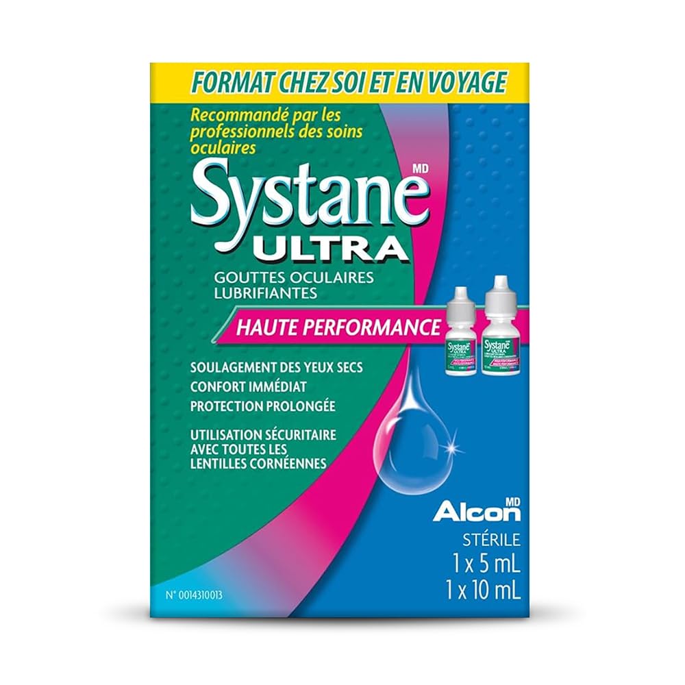 Gouttes oculaires lubrifiantes Systane Ultra