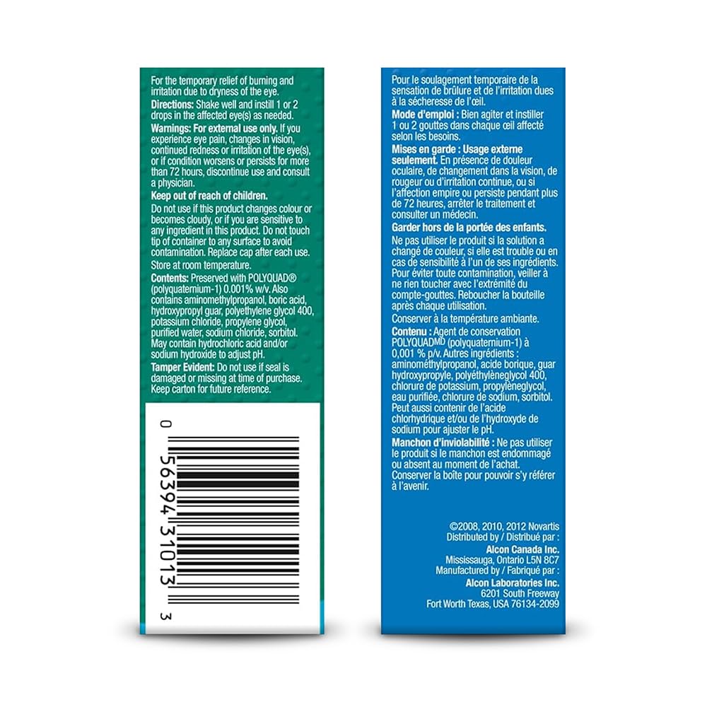Gouttes oculaires lubrifiantes Systane Ultra