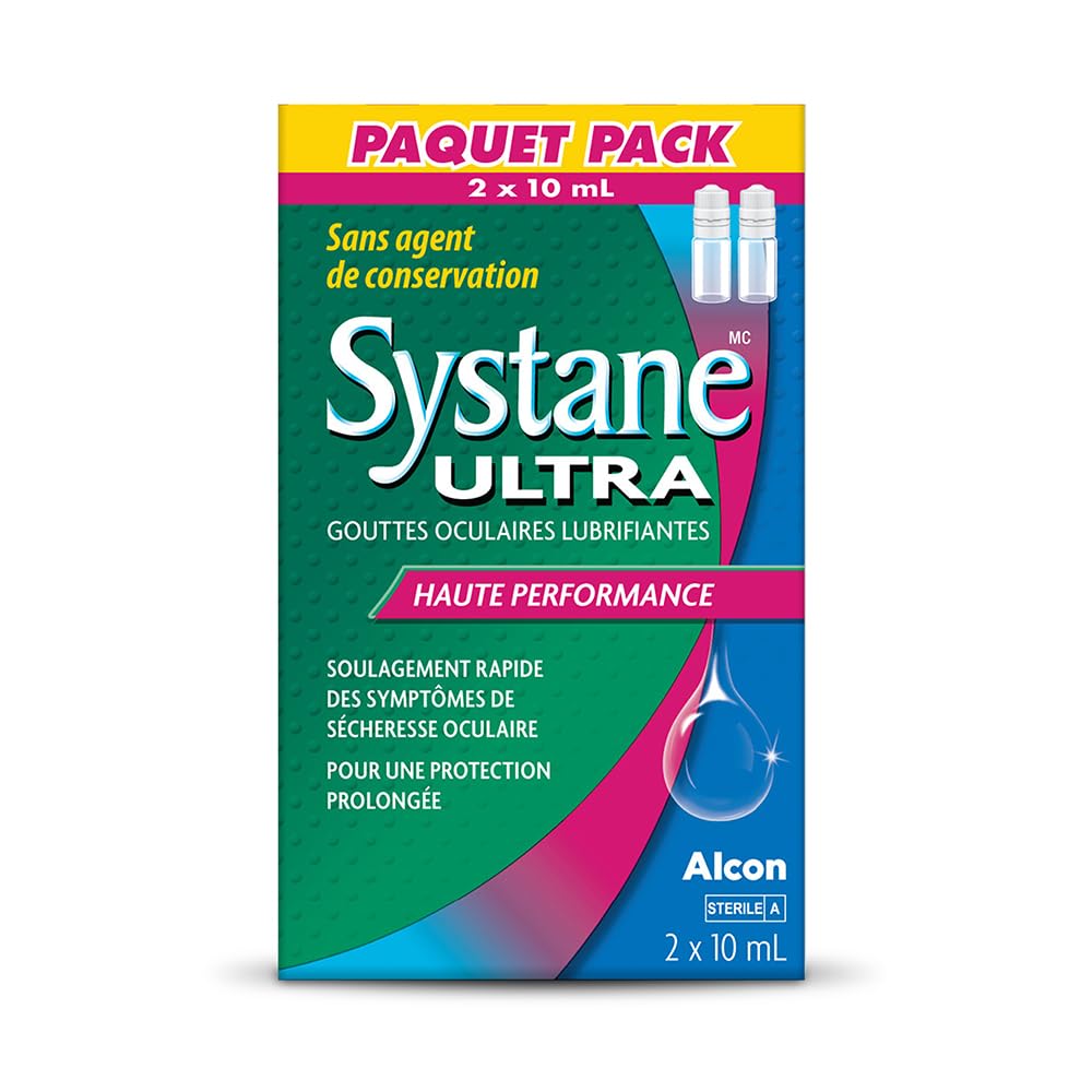 Gouttes oculaires lubrifiantes Systane Ultra