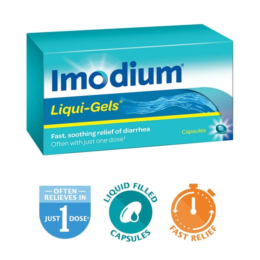 Imodium Soulagement de la diarrhée Liqui-Gels - 2mg