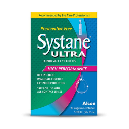 Gouttes oculaires lubrifiantes Systane Ultra