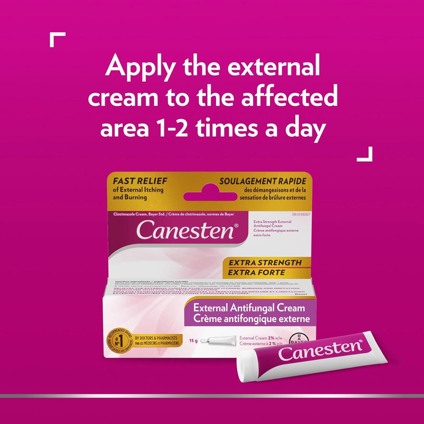 Canesten Crème vaginale 3 jours