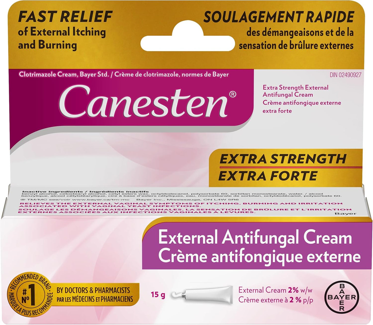 Canesten Crème vaginale 3 jours