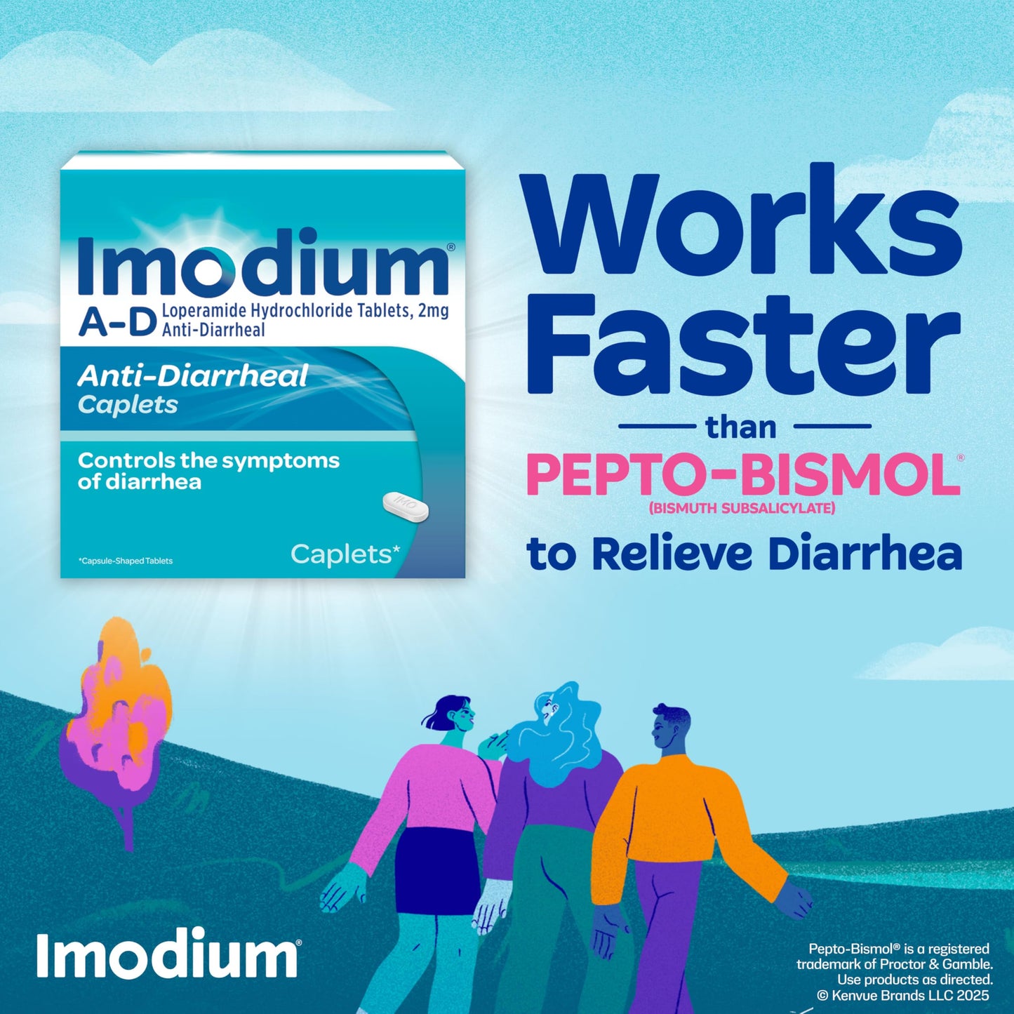 Imodium capsules anti-diarrhée - 2 mg