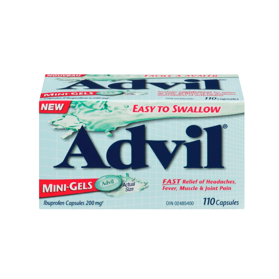 Advil Gélules minces à dose régulière - 200mg