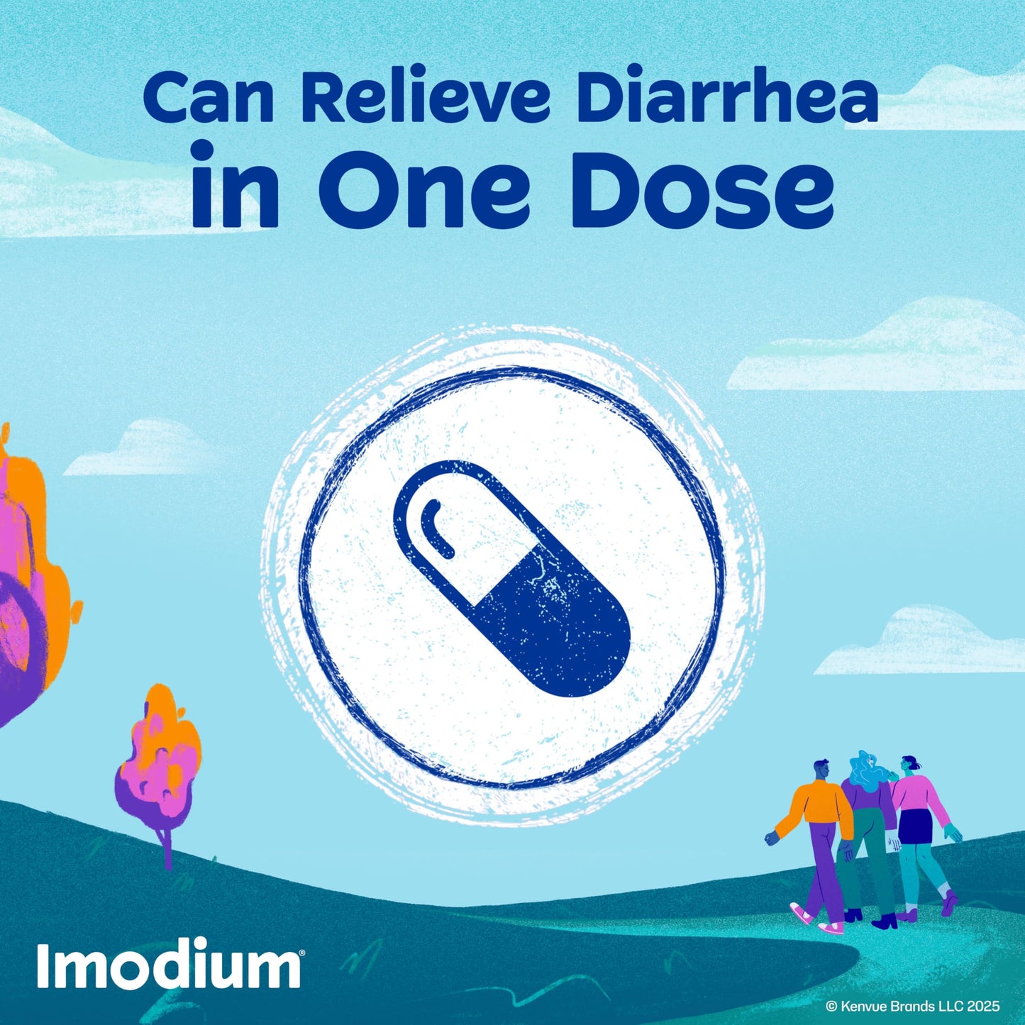 Imodium capsules anti-diarrhée - 2 mg