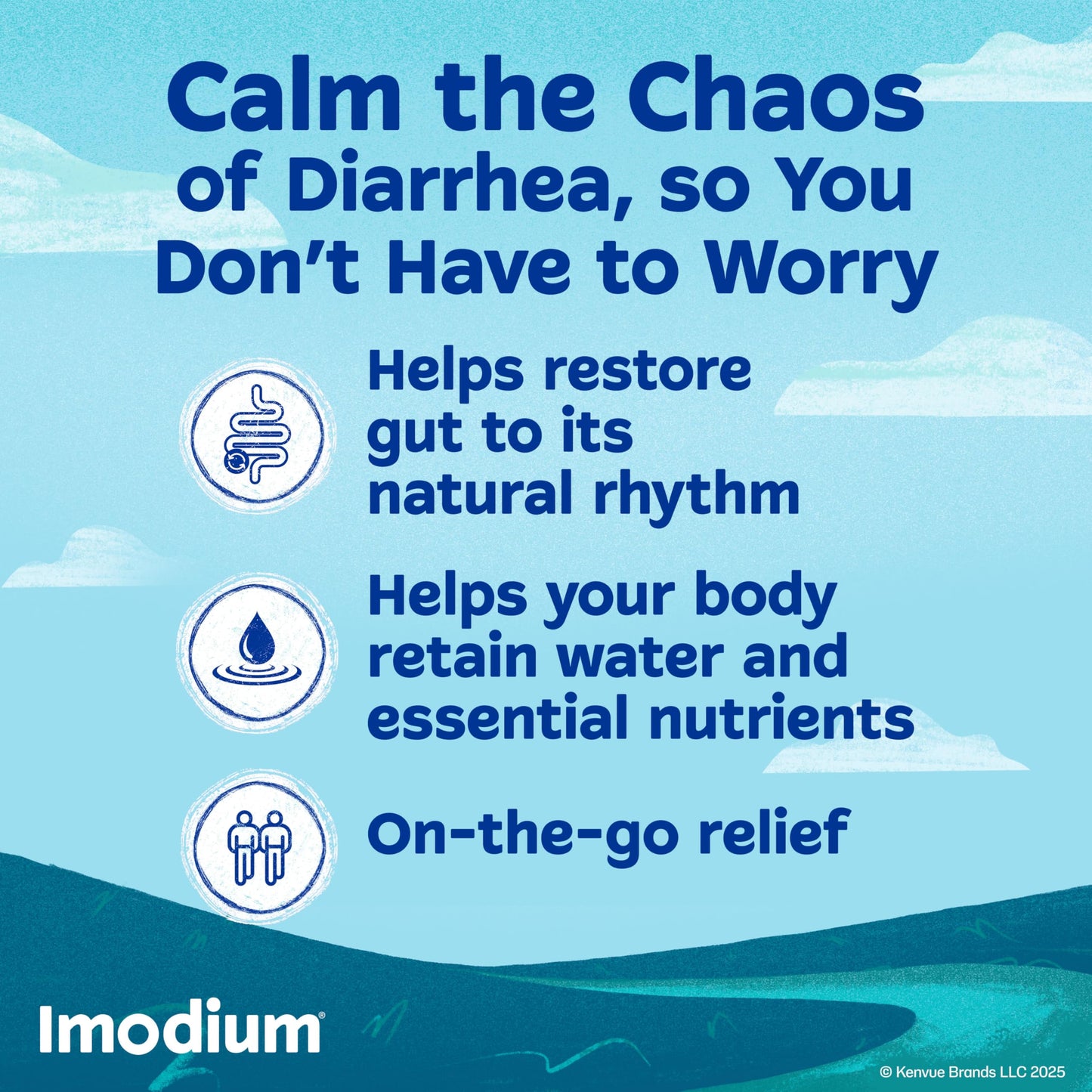 Imodium capsules anti-diarrhée - 2 mg