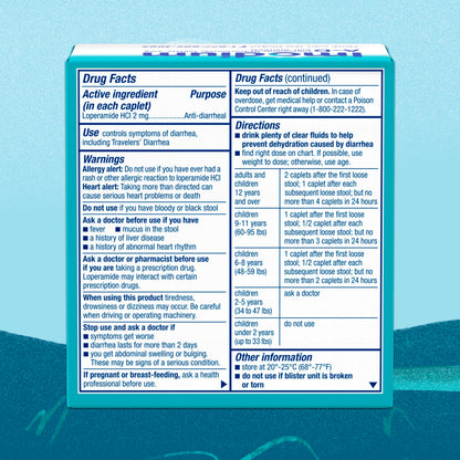 Imodium capsules anti-diarrhée - 2 mg