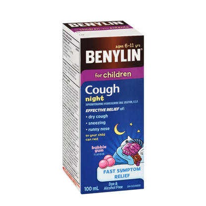 Benylin Sirop Nuit Rhume et Grippe